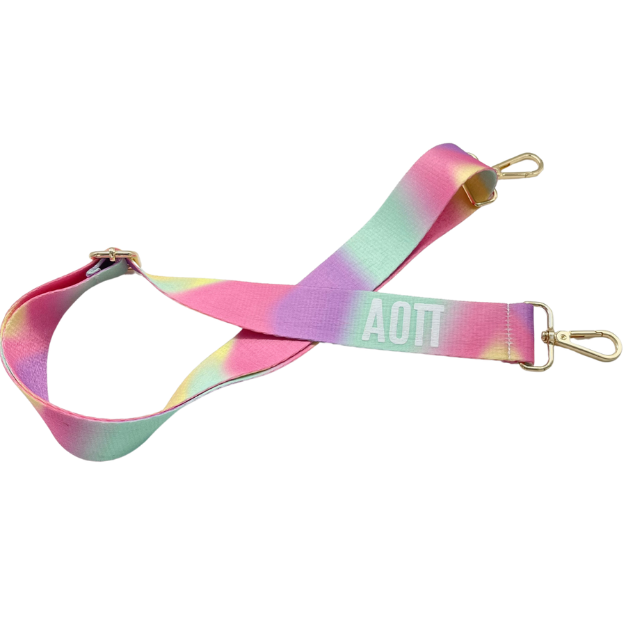 Alpha O - Sorority Purse Strap (in Tie-Dye)
