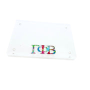 Sorority Greek Letter Acrylic Magnetic Frames