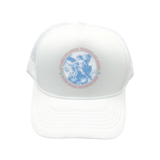 Pi Phi Moms Weekend Trucker Hat - Angel Toile