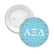 Sorority Pin-back Buttons - Bandana with Greek Letters