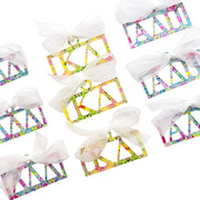 Sorority Greek Letter Bar Ornaments