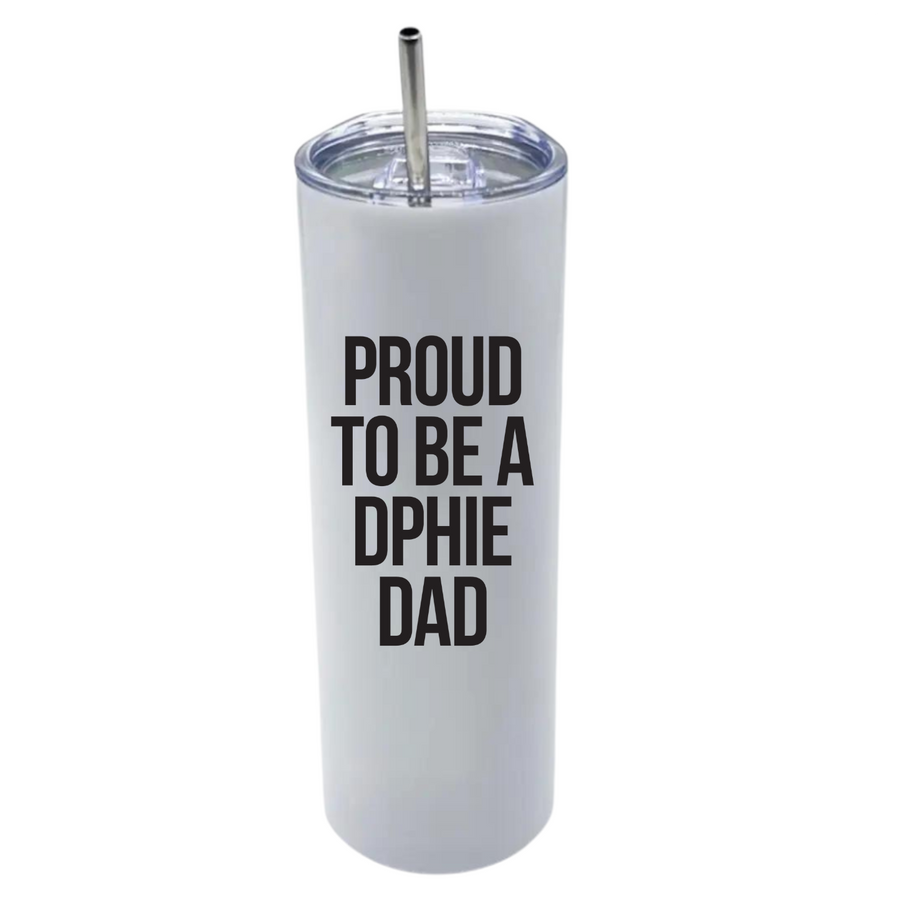 DPhiE - Sorority Dad Insulated Tumblers - Proud to Be