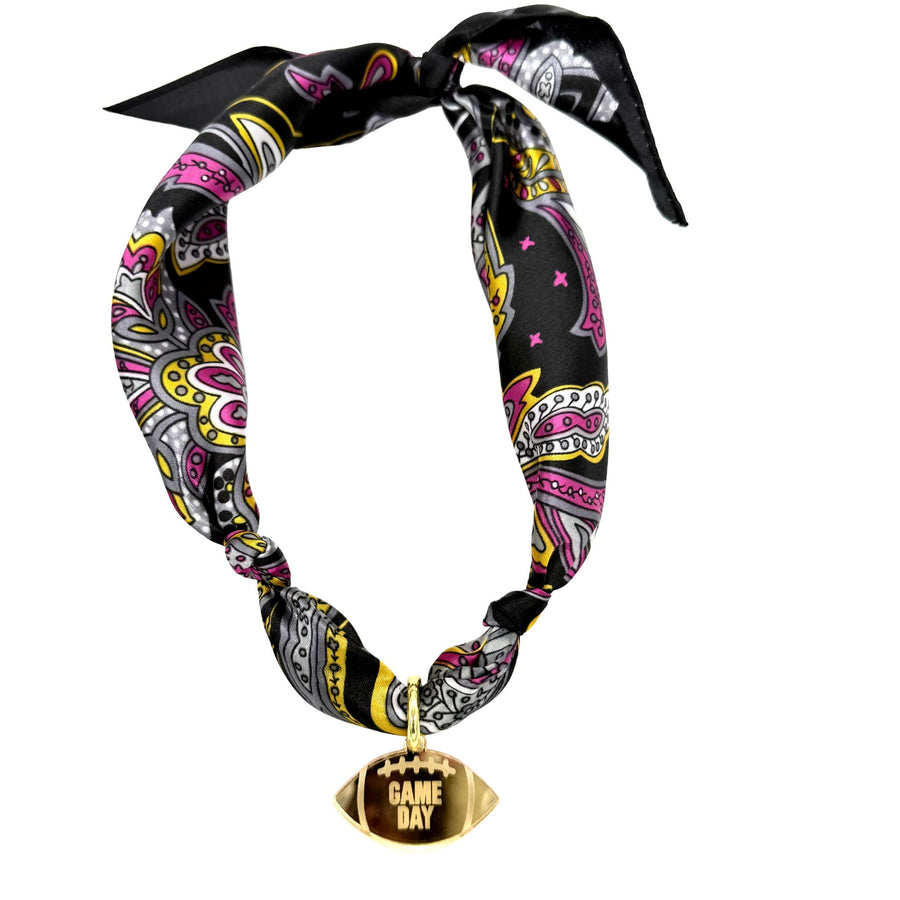 Game Day Scarf Necklace