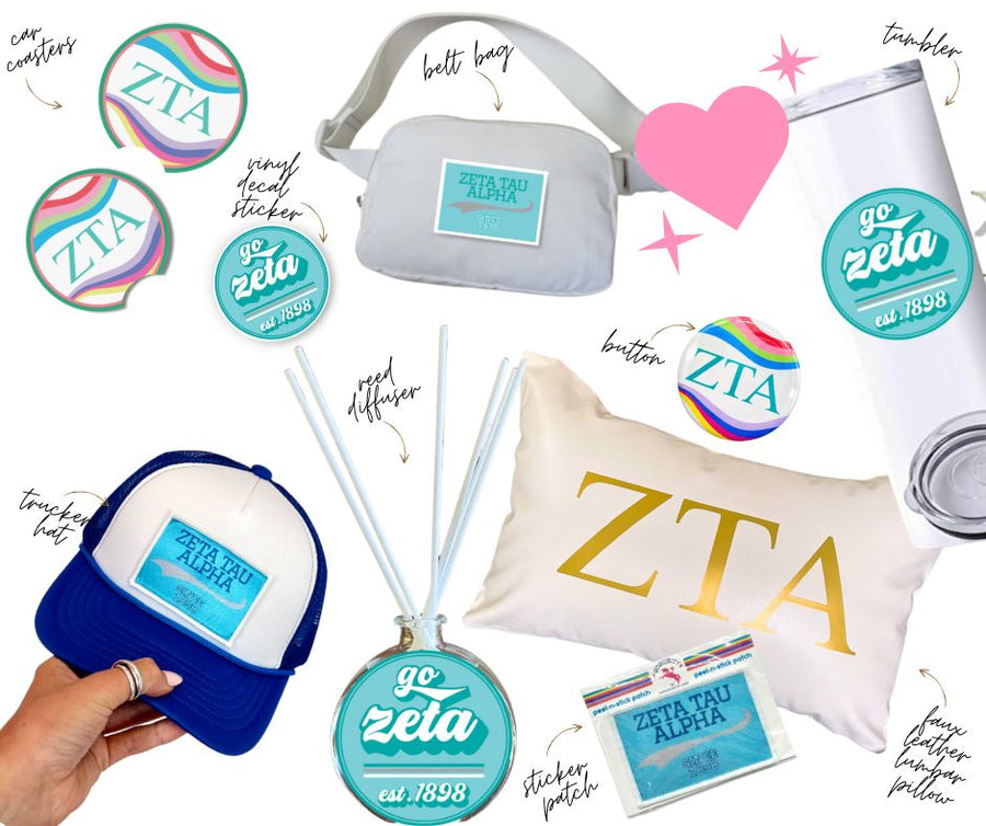 Sorority Happy Box - Zeta Tau Alpha