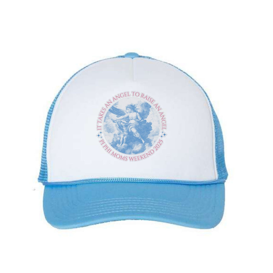 Pi Phi Moms Weekend Trucker Hat - Angel Toile