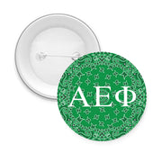 Sorority Pin-back Buttons - Bandana with Greek Letters