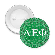 Sorority Pin-back Buttons - Bandana with Greek Letters