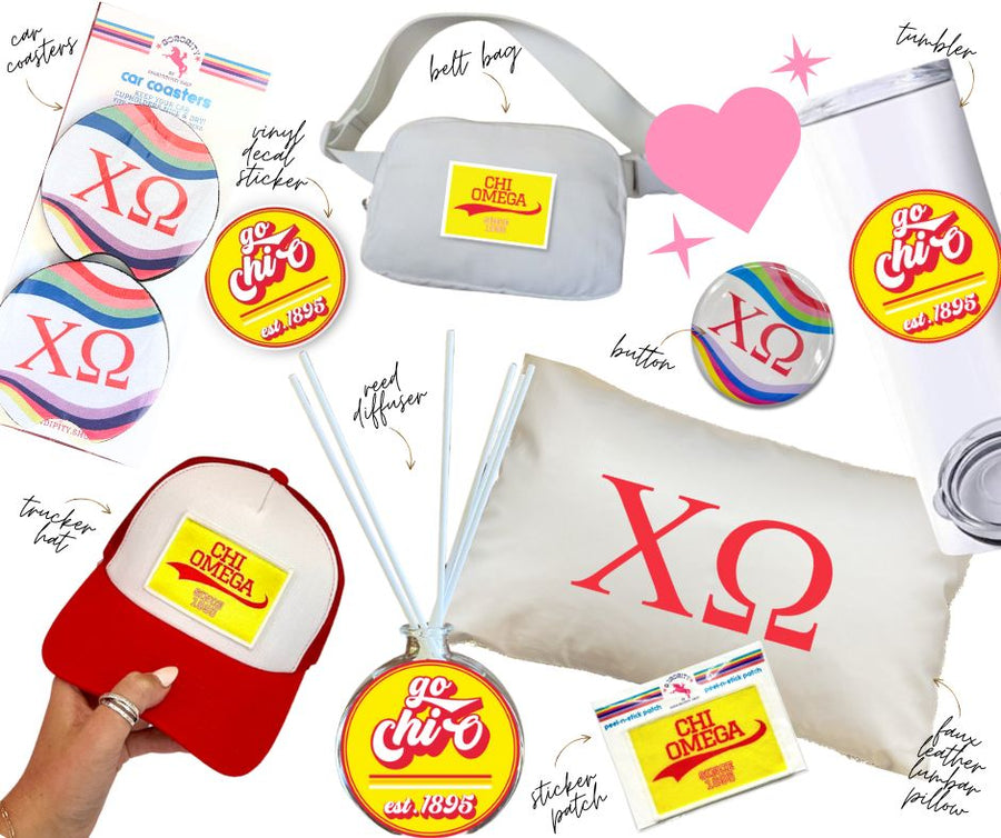 Sorority Happy Box - Chi Omega – Sarahndipity Shop sorority-happy-box-chi-omega-sarahndipity-shop