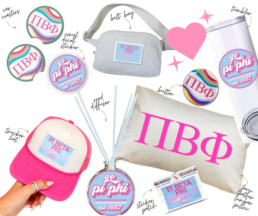 Sorority Happy Box - Pi Beta Phi