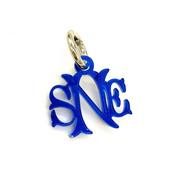 Monogram Charm - with or without scarf necklace