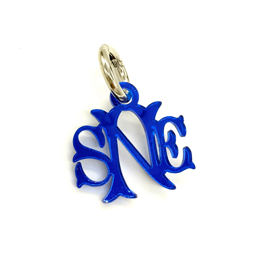 Monogram Charm - with or without scarf necklace