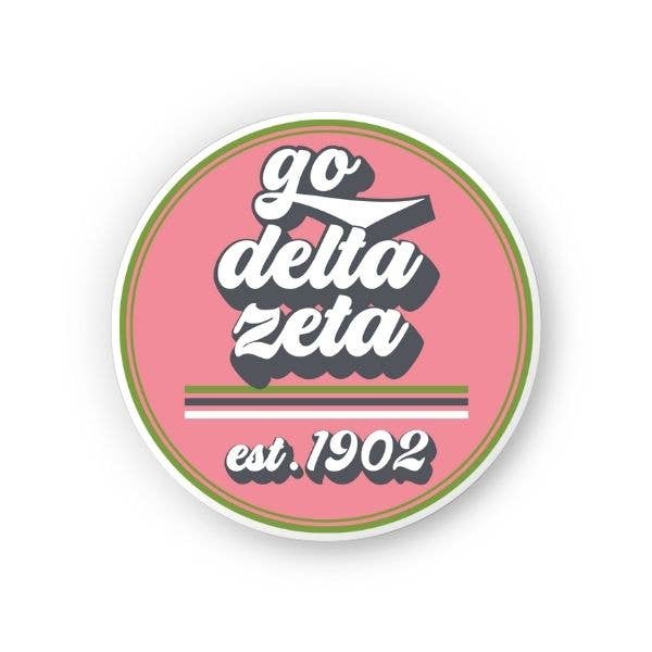 Dee Zee - Sorority Sticker - Go Design