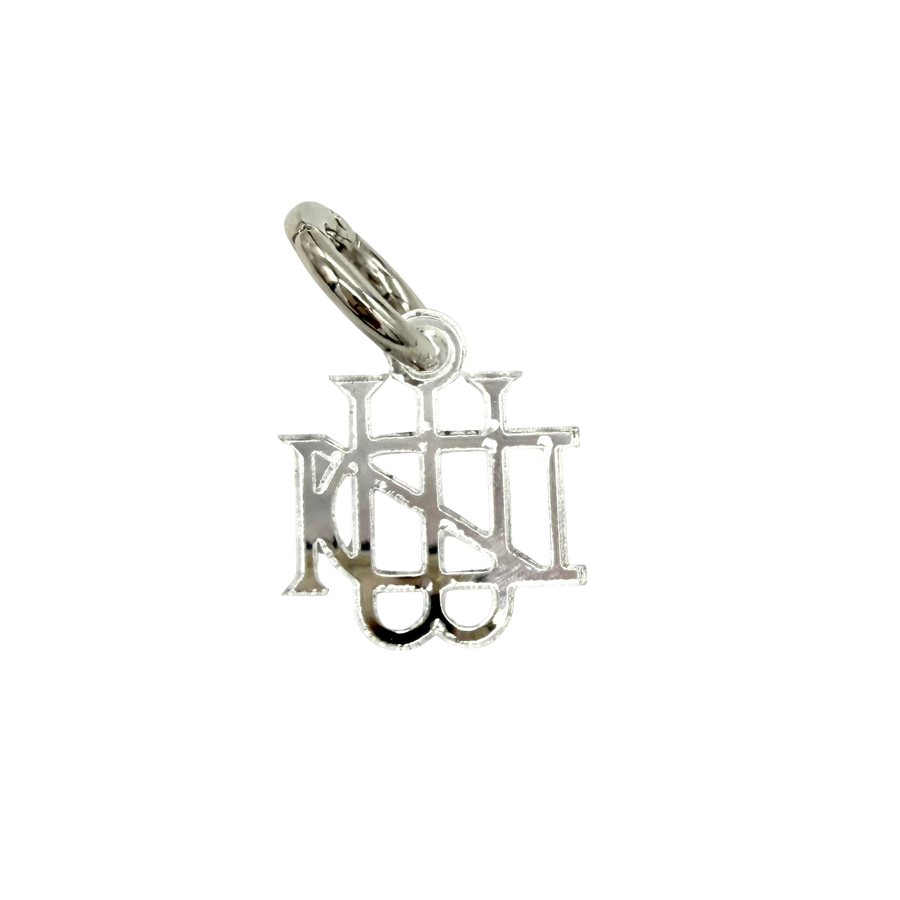 Monogram Charm - with or without scarf necklace