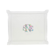 Personalized Pinched Acrylic Trays