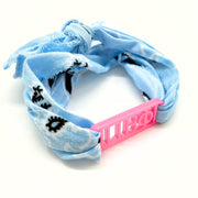 Pi Beta Phi - Bandana Wrap w/ Metallic Acrylic Slide