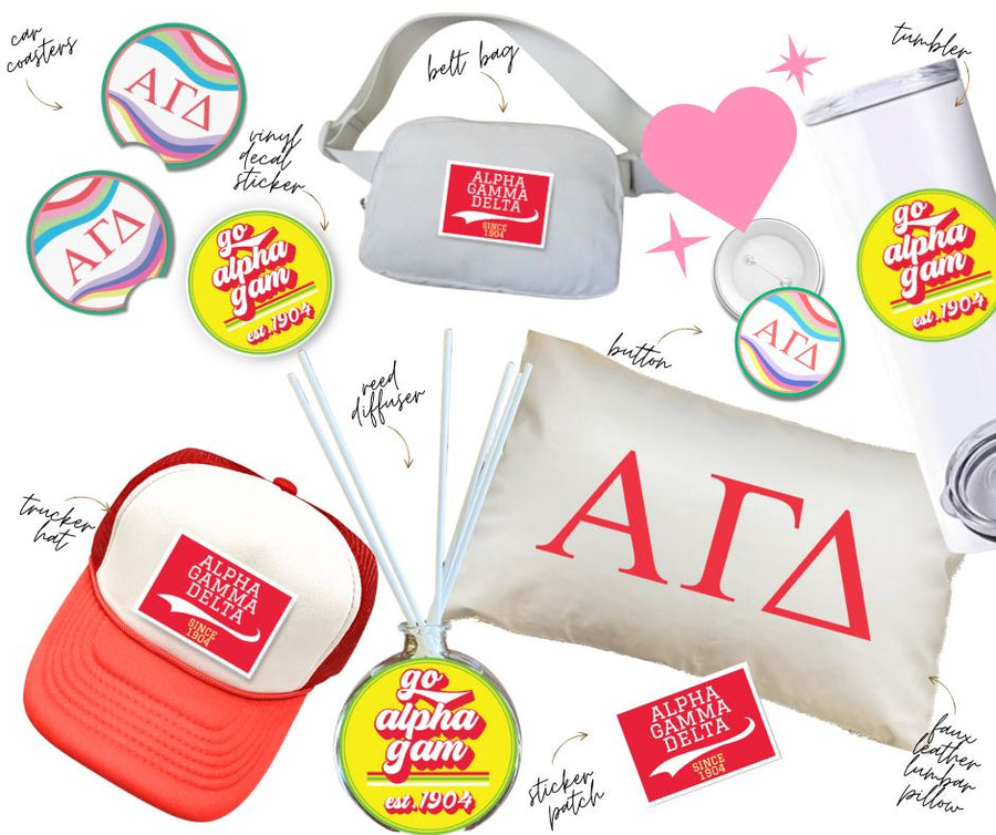 Sorority Happy Box - Alpha Gamma Delta