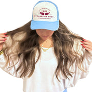 Pi Phi Moms Weekend Trucker Hat - Halo and Wings