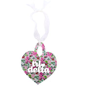 Sorority Heart Ornaments