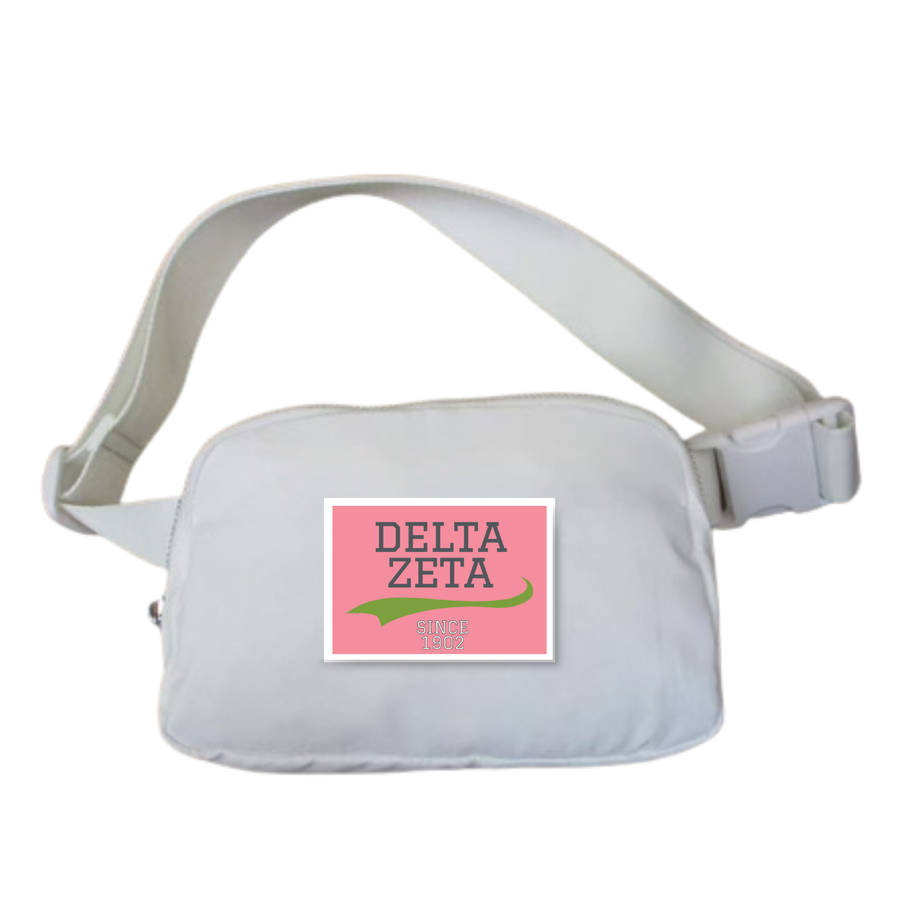 Dee Zee - Sorority Belt Bag w/ Collegiate Patch