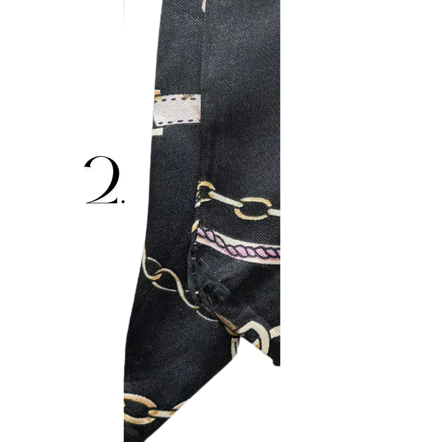 Alpha Delta Pi - Tie Scarf with Sorority Greek Slide