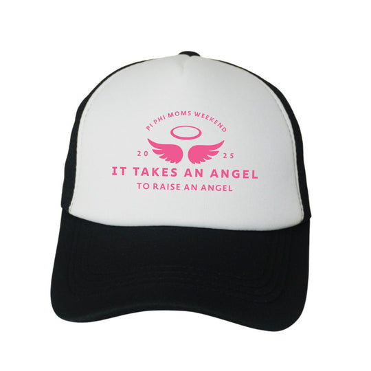 Pi Phi Moms Weekend Trucker Hat - Halo and Wings