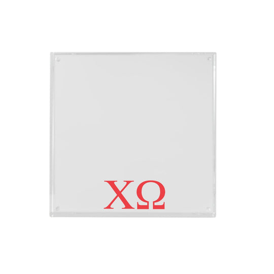 Chi Omega - Sorority Greek Letter Acrylic Magnetic Frame