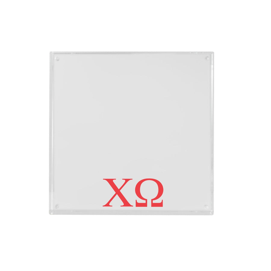 Chi Omega - Sorority Greek Letter Acrylic Magnetic Frame