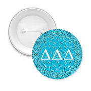 Sorority Pin-back Buttons - Bandana with Greek Letters