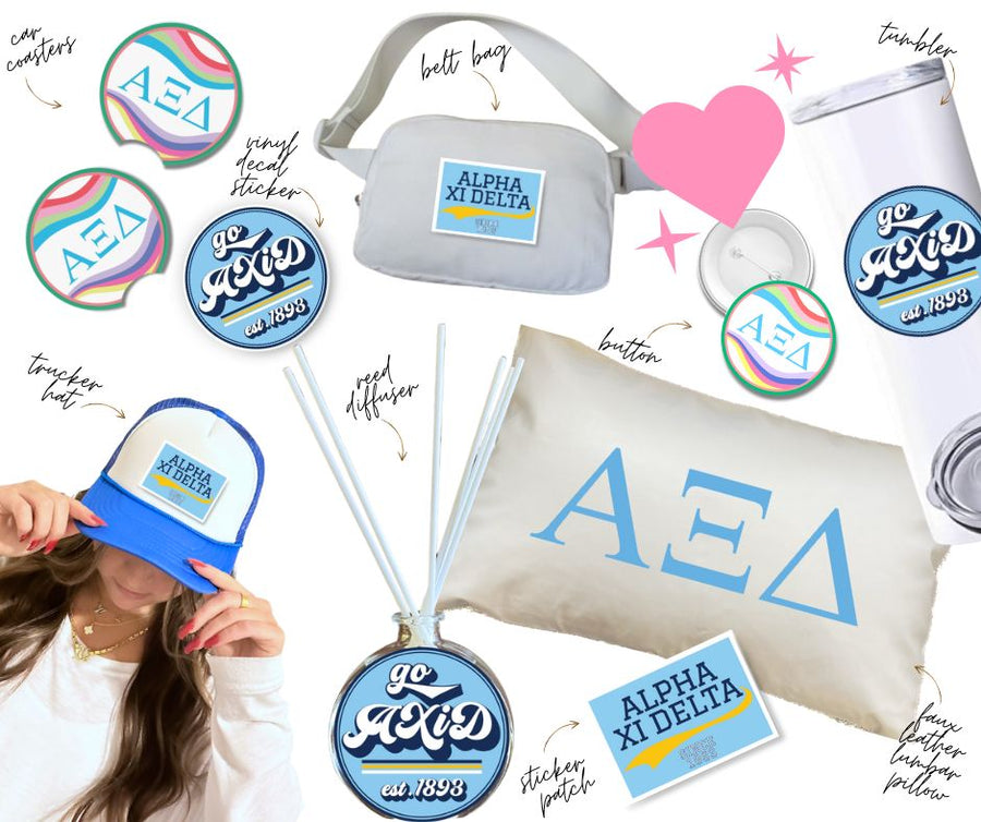 Sorority Happy Box - Alpha Xi Delta