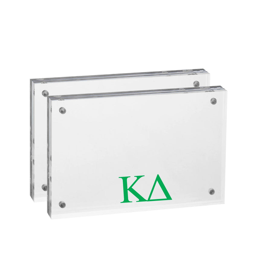 Kappa Delta - Sorority Greek Letter Acrylic Magnetic Frame