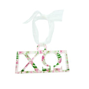 Sorority Greek Letter Bar Ornaments