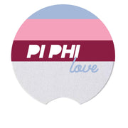 Pi Phi Car Coaster - Choose Your Design