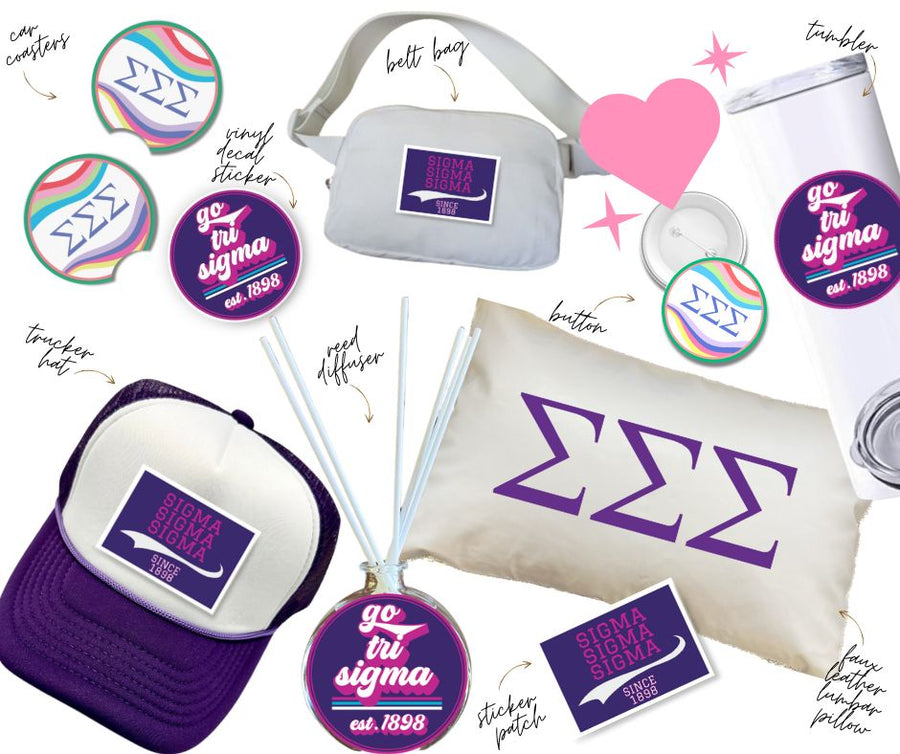 Sorority Happy Box - Sigma Sigma Sigma