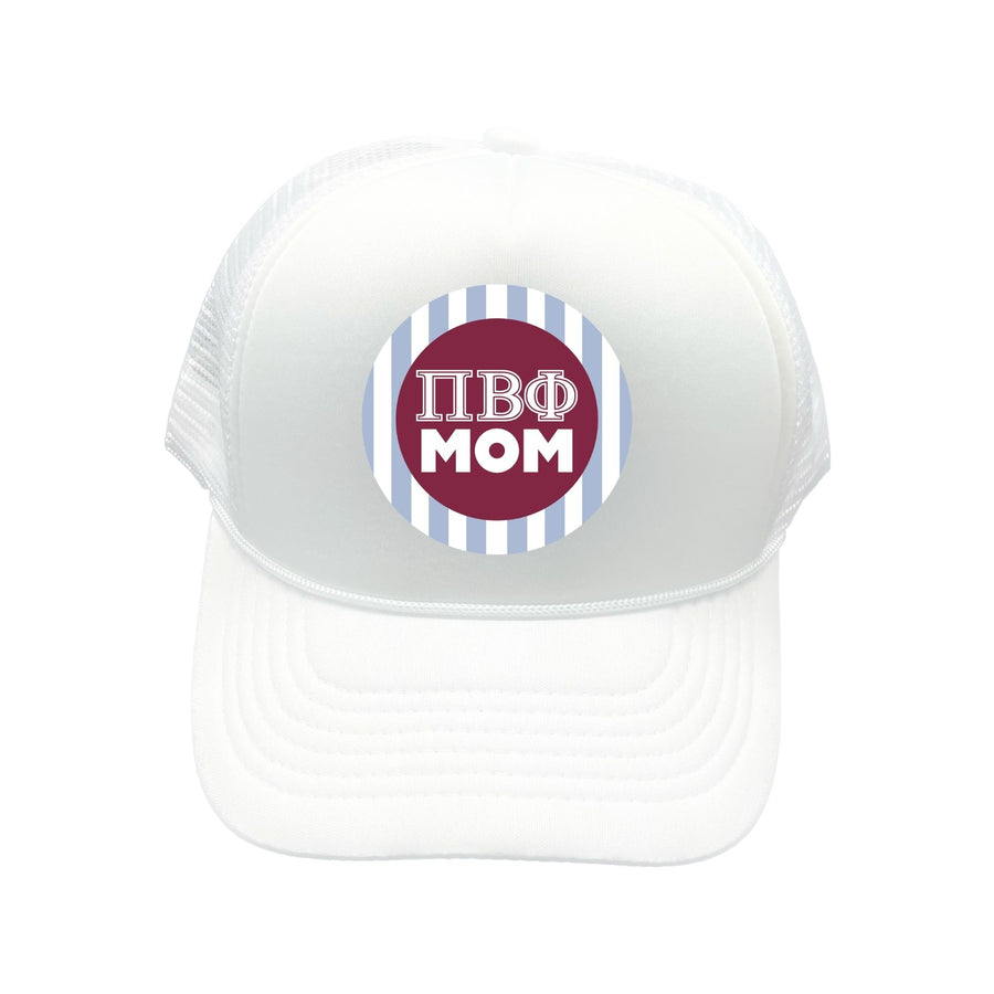 Pi Phi MOM Trucker Hat - Choose Your Design/Style