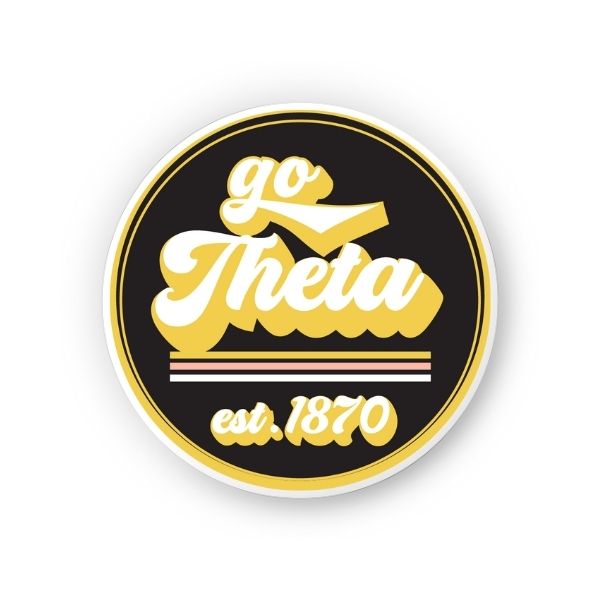 Sorority Vinyl Stickers - Go Sorority Design
