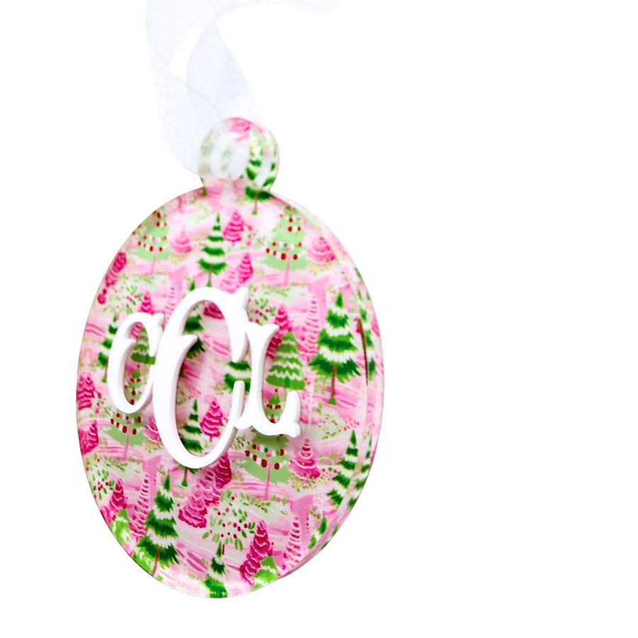 Personalized Acrylic Round Ornament
