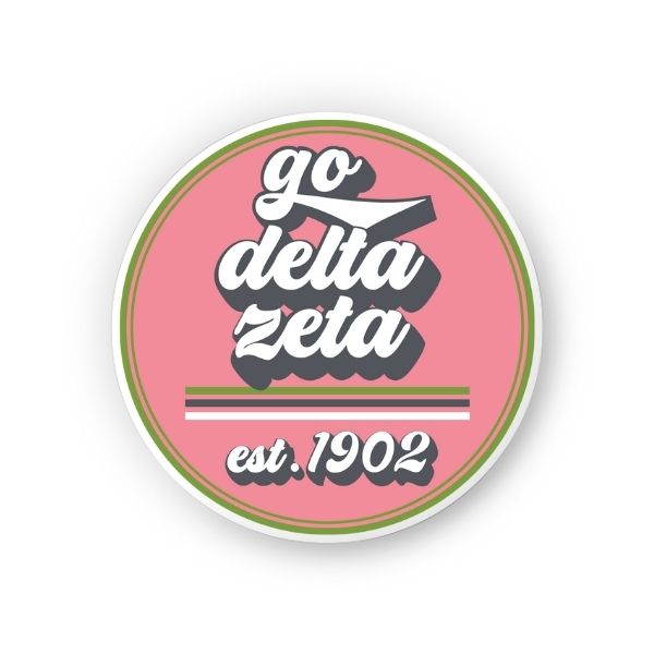 Sorority Vinyl Stickers - Go Sorority Design