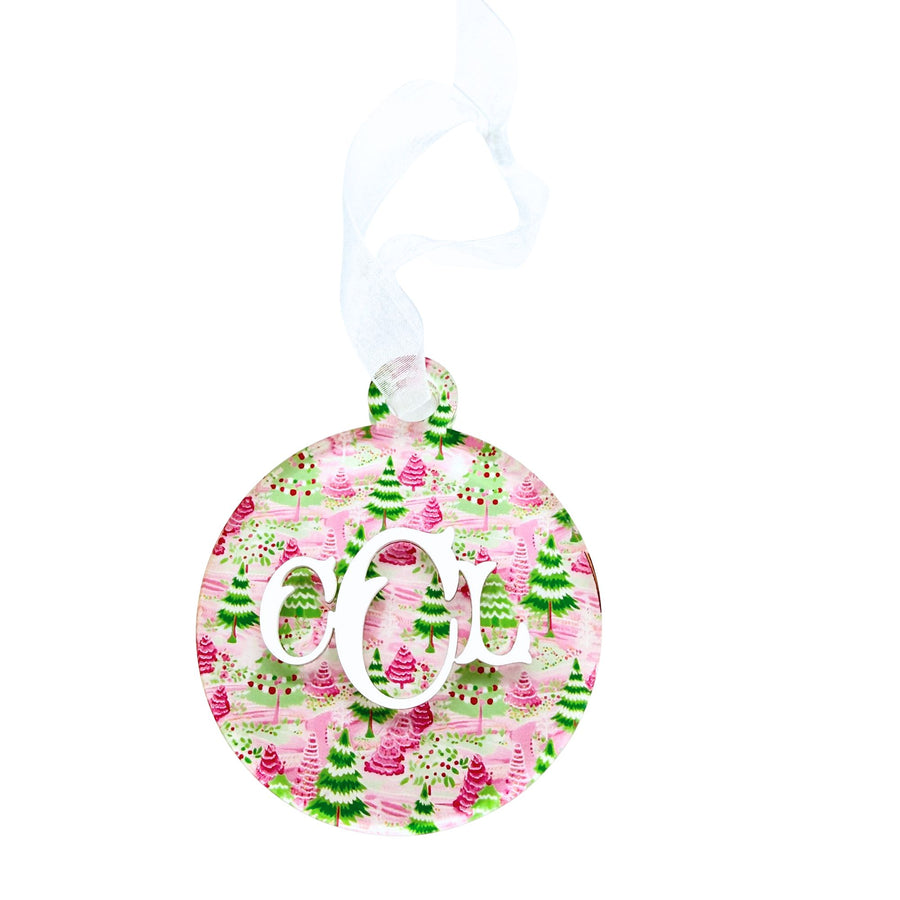 Personalized Acrylic Round Ornament