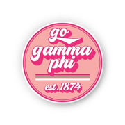 Sorority Vinyl Stickers - Go Sorority Design