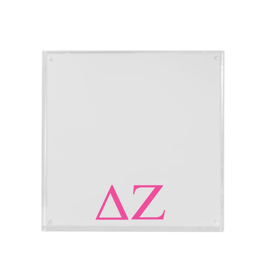 Delta Zeta - Sorority Greek Letter Acrylic Magnetic Frame