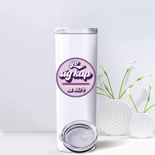 Sig Kap - Sorority Tumbler - Go Sorority Design