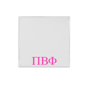 Pi Beta Phi - Sorority Greek Letter Acrylic Magnetic Frame