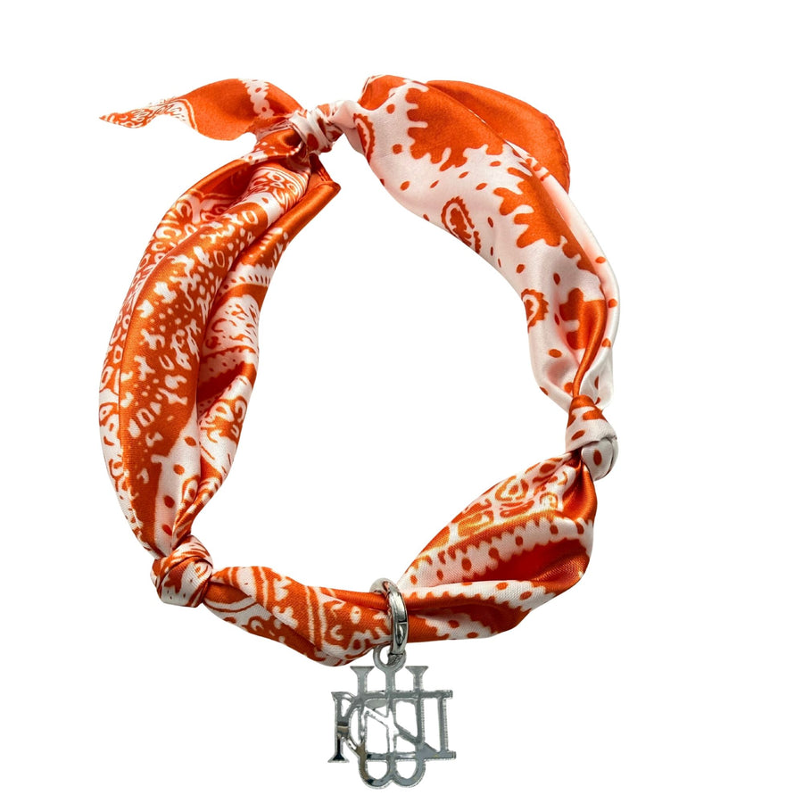 Monogram Charm - with or without scarf necklace