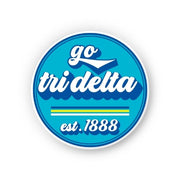 Sorority Vinyl Stickers - Go Sorority Design