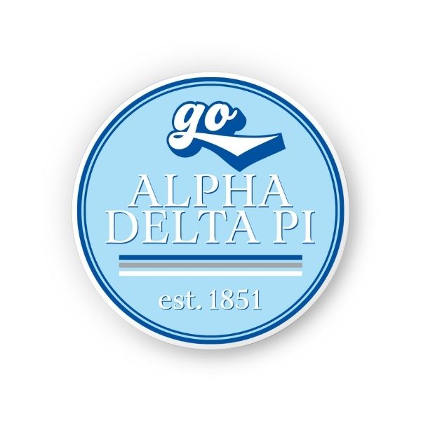 Sorority Vinyl Stickers - Go Sorority Design