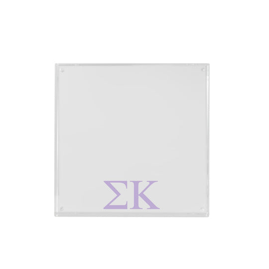 Sigma Kappa - Sorority Greek Letter Acrylic Magnetic Frame