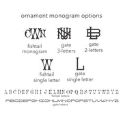 Personalized Acrylic Round Ornament