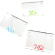 Sorority Greek Letter Acrylic Magnetic Frames