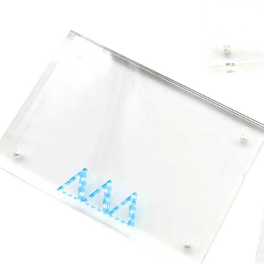 Delta Delta Delta - Sorority Greek Letter Acrylic Magnetic Frame