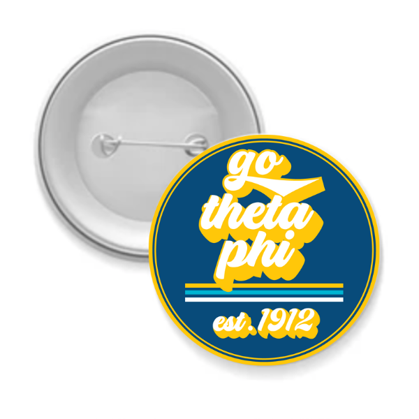 Theta Phi - Sorority Button - Go Design